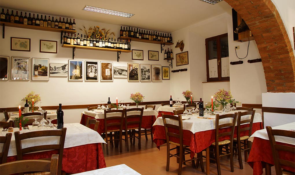 Ristorante pizzeria L'Ippocastano, il locale